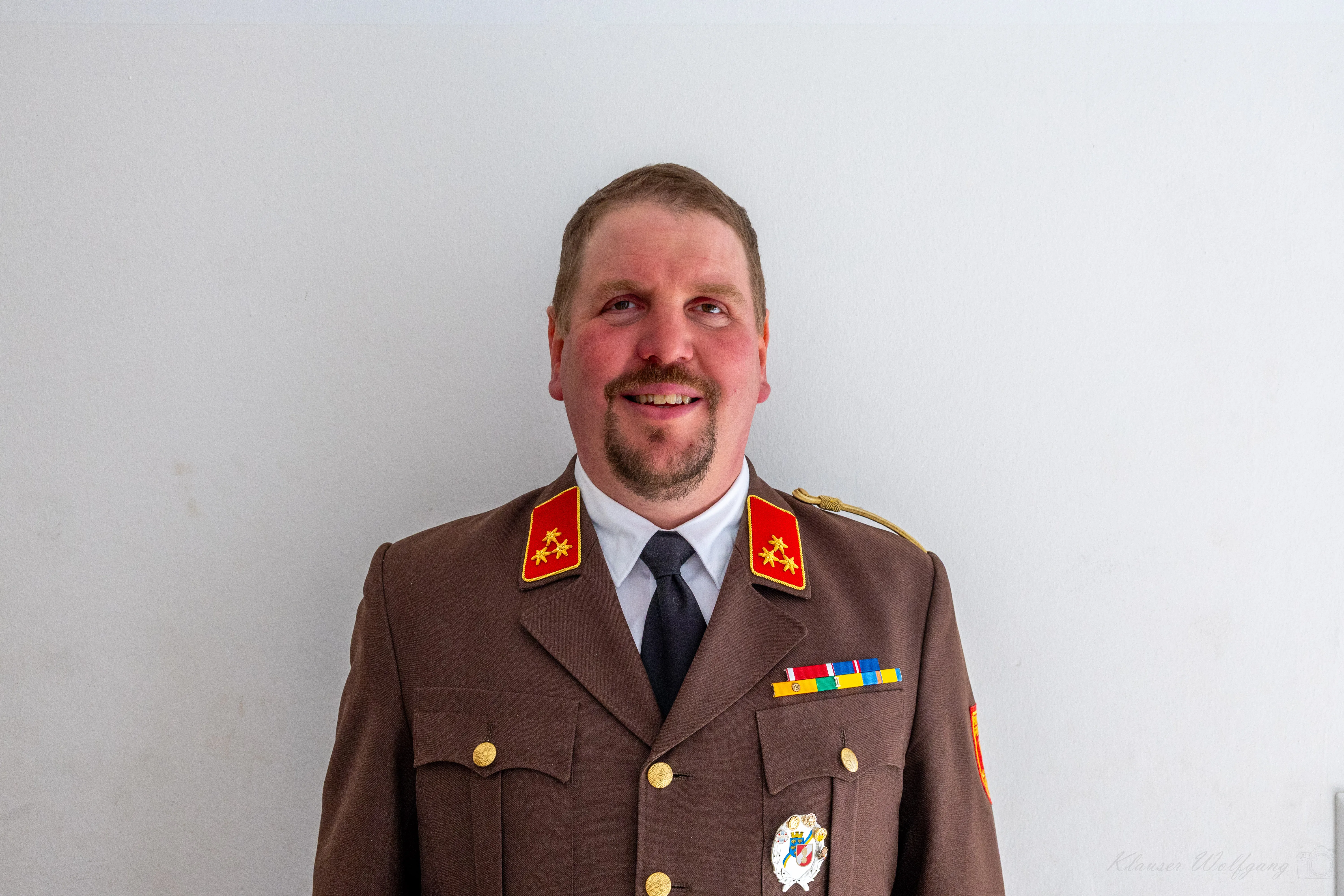 Porträt von Franz Lechner, stellvertretender Kommandant der FF Viehdorf