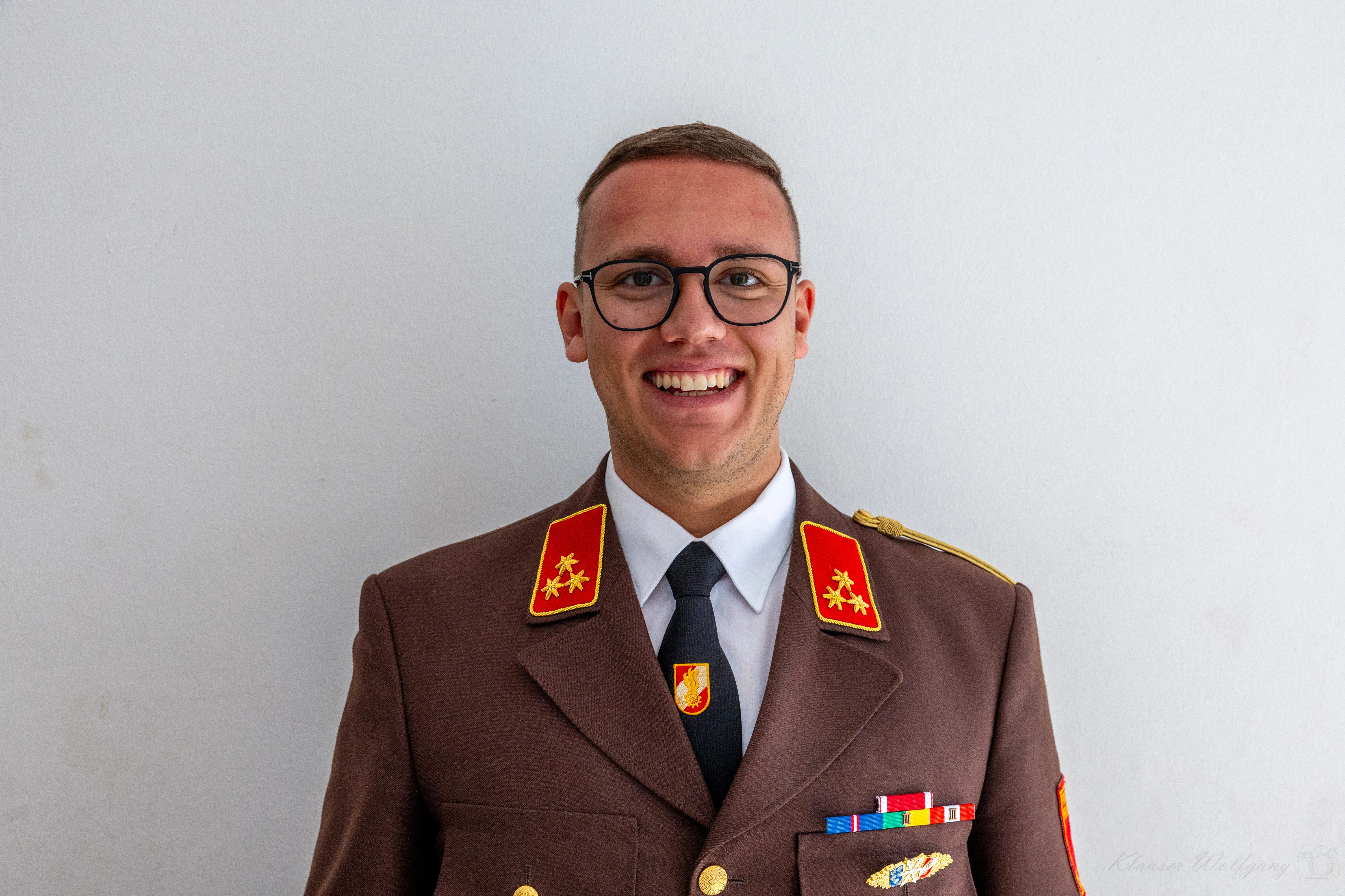 Porträt von Julian Zach, Kommandant der FF Viehdorf