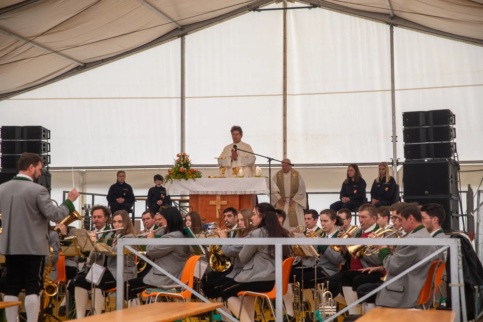 Impression vom Zeltfest der Freiwilligen Feuerwehr Viehdorf 2022