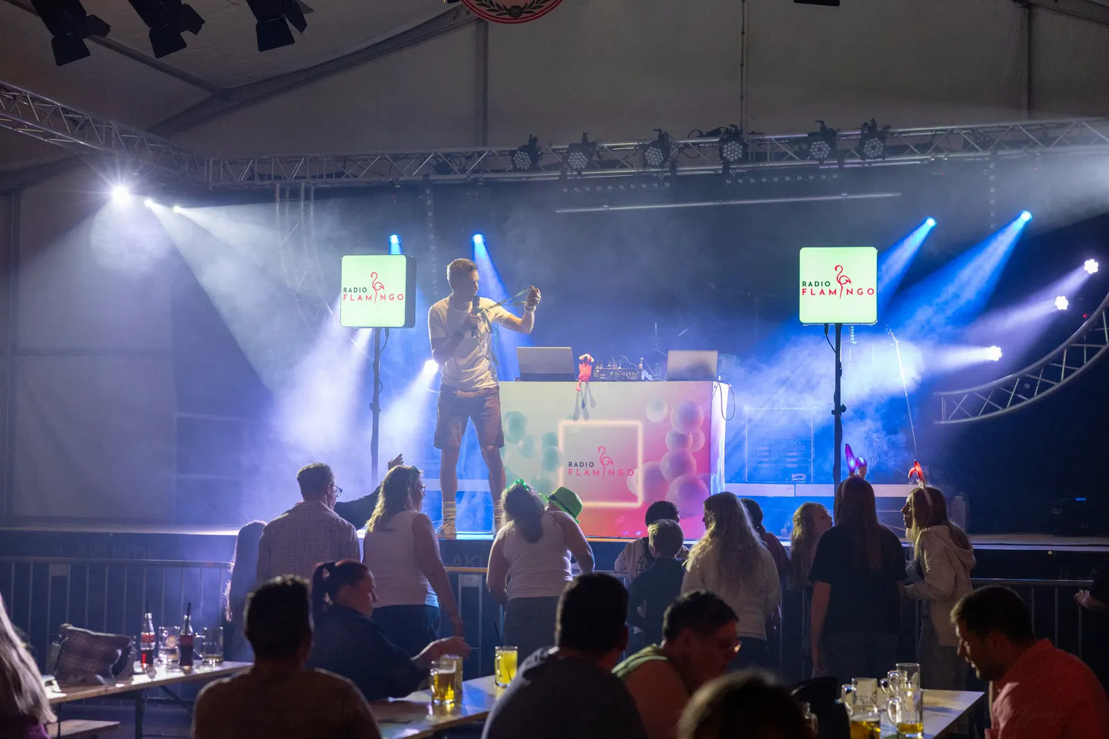 Impression vom Zeltfest der Freiwilligen Feuerwehr Viehdorf 2025