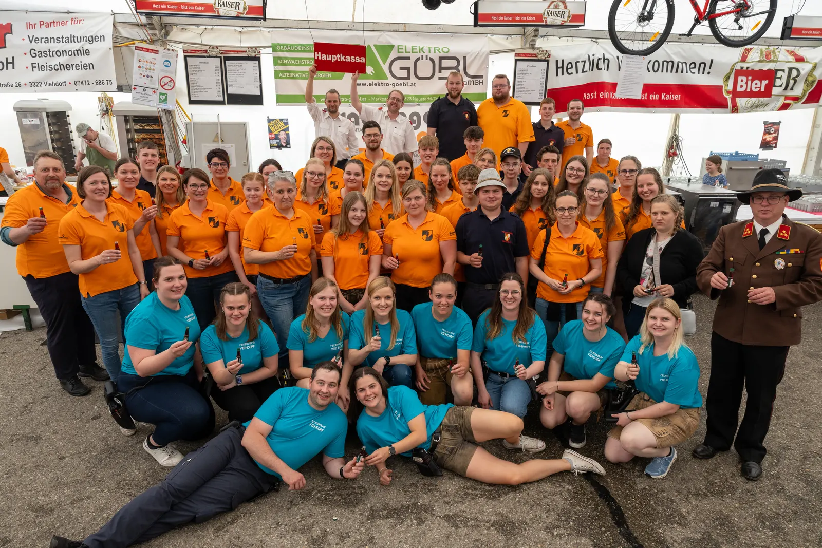 Impression vom Zeltfest der Freiwilligen Feuerwehr Viehdorf 2025